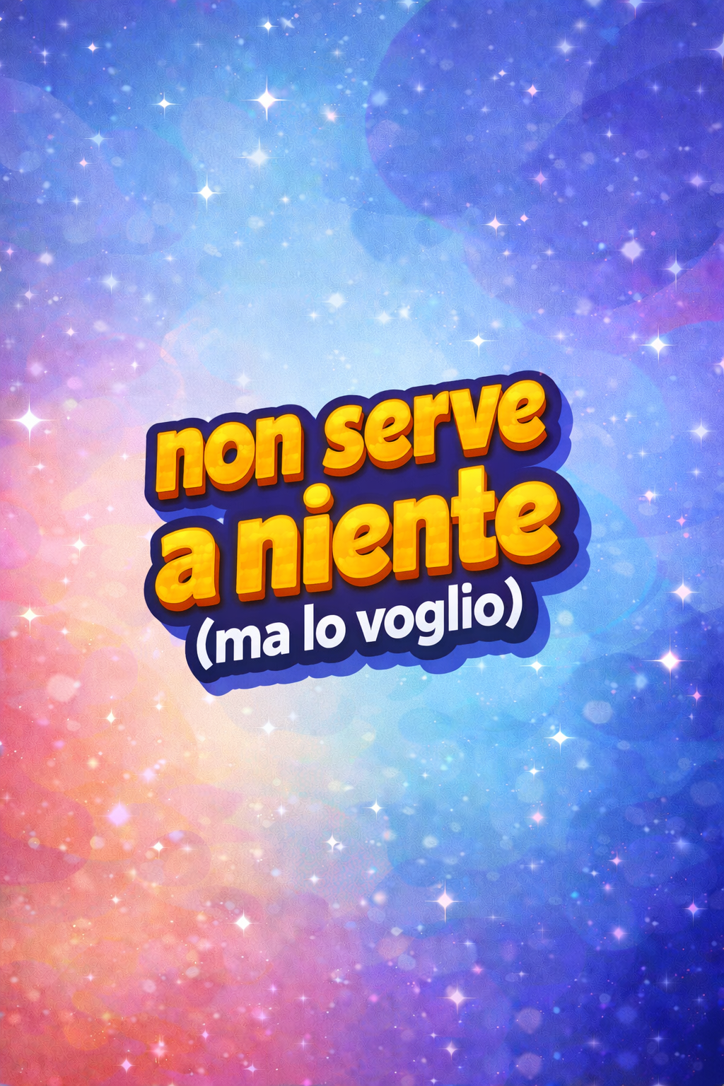 Non Serve a Niente (ma lo voglio) - figure decorative
